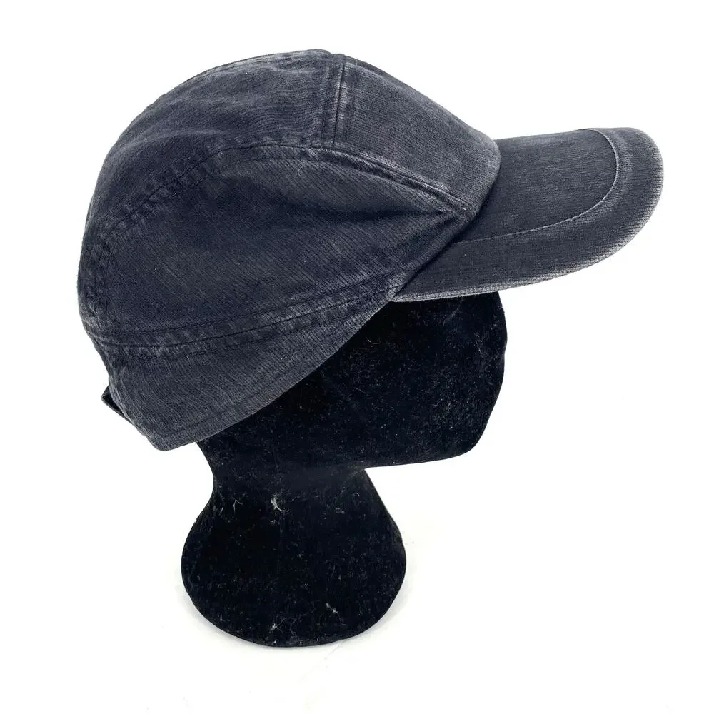 Mayser Speedy Cotton Cap Black Adjustable UV Protection Lightweight Hat - Picture 4 of 8